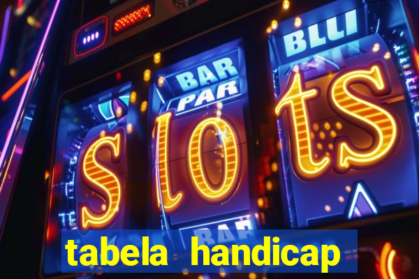 tabela handicap asiatico escanteios